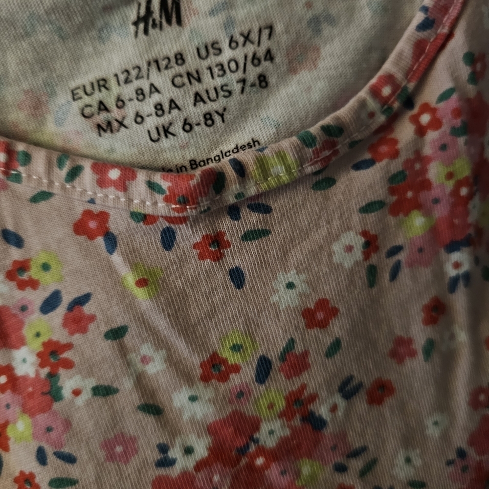 H&M Multicolor Floral Kids Dress - Picture 4 of 4